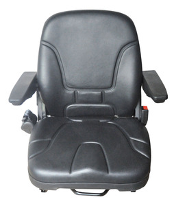 ที่นั่งรถเกี่ยวสีดำอุปกรณ์เครื่องจักรกลการเกษตรอุปกรณ์ในฟาร์ม - Product Image 6