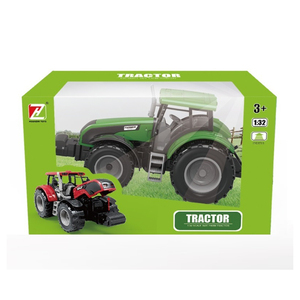 1/32 Mini modèle de Machine agricole, jouets inertiels, tracteur de voiture agricole pour enfants - Product Image 3