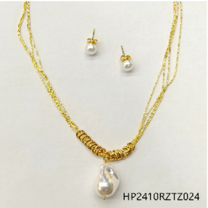 Set di gioielli di lusso a tema orso per le donne 18K placcato oro rame Design carino con pezzi di corrispondenza per i regali - Product Image 1