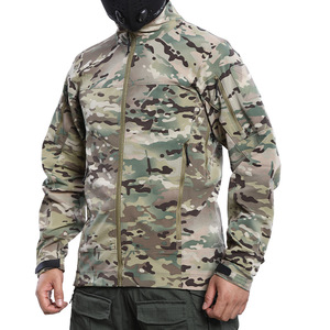 Caballería ligera Segunda generación Cáscara de naranja Camuflaje de cuatro vías Chaqueta de estilo americano-Modelo de <span class=keywords><strong>caza</strong></span> de primavera y otoño - Product Image 6
