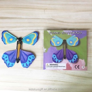 20pcs thời trang ma thuật bay Bookmark ban nhạc cao su gió lên bướm cho đồ chơi trang trí - Product Image 3