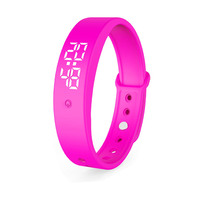 Offre Spéciale Vibrant Alarme Horloge LED AFFICHAGE Automatique Température Moniteur Montre Smart Watch Sport Bracelet