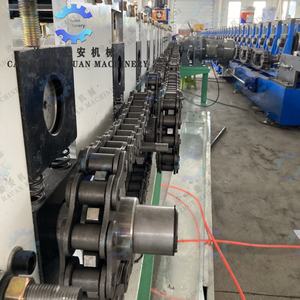 Máquina Formadora Automática Controlada por PLC para Marcos de Puertas de Entrada de Acero Inoxidable Galvanizado Antioxidante con Rodamientos y Motor - Product Image 3