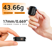 Altoparlante Bluetooth indossabile Yousonnra Vlog Remote con un tasto per foto e video, 20 ore di riproduzione, per creatori di contenuti TikTok