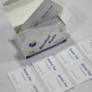 Nuevo Diseño, 100 Toallitas Desinfectantes con <span class=keywords><strong>Alcohol</strong></span> Etílico al 75%, Imprescindible para Viajes y Primeros Auxilios - Product Image 5