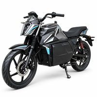 Moto électrique tout-terrain, garde au sol de 185 mm, 72V LFP, 85 km/h, E-Moto
