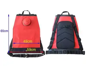 แบบพกพาพับกระเป๋าเป้สะพายหลังน้ําเครื่องพ่นดับเพลิง 4 Gallon16L 5 Gallon20L สําหรับป่าจุด (เกรด A) ปืนพกเครื่องดับเพลิง