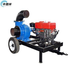 ระบบชลประทานทางการเกษตร ปั๊มน้ำแรงดันสูง 400 ลูกบาศก์เมตร/ชั่วโมง อัตราการไหลสูง 15 เมตร ปั๊มแรงเหวี่ยงเคลื่อนที่ได้ - Product Image 2