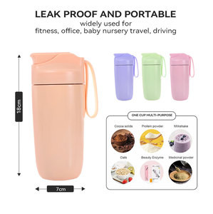 Botella Mezcladora de Proteínas Personalizada, Botella Mezcladora de Proteínas de Acero Inoxidable con Aislamiento al Vacío, Botella Mezcladora de Proteínas Ecológica <span class=keywords><strong>para</strong></span> Gimnasio - Product Image 4