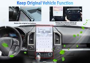 <span class=keywords><strong>Autoradio</strong></span> Android avec écran tactile de 17,2 pouces pour Ford F150 F250 F450 Raptor 2015-2020, lecteur multimédia Carplay, navigation GPS - Product Image 5