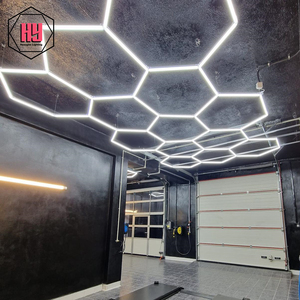 Je recommande HanYin salon de coiffure à lumière LED hexagonale 6500k de haute qualité - Product Image 4