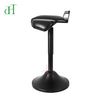Chaise d'assise active à base oscillante pour correction de posture, idéale pour le travail sur ordinateur et le bureau