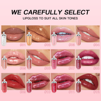 Gloss à lèvres de marque de haute qualité, longue tenue et brillant, marque privée, gloss à lèvres personnalisé, tendance