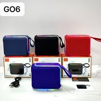 Altavoz Bluetooth Inalámbrico Portátil RGB LED de 5W, Mini Woofer con Batería para Deportes al Aire Libre, Ciclismo y Computadora