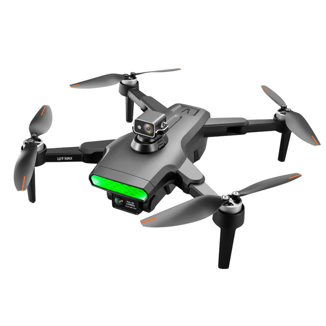 LU9 Max 5G GPS Drone 8k Dual HD ESC Camera Video Remote Control WiFi FPV Aerial Photography Beginner 3KM Foldable