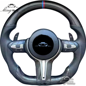 Volante Deportivo Negro en Forma de T con Botones, Compatible con <span class=keywords><strong>BMW</strong></span> F10 F30 E60 E90 F35 F22 F32 X2 X3 X4 X5 X6 M1 M2 M3 M4 M5 M6 - Product Image 5