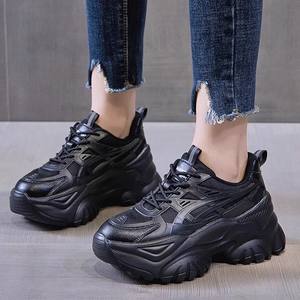 Zapatillas Deportivas de Plataforma para Mujer, Transpirables, Casuales, con Malla, para Verano, que Aumentan la Estatura - Product Image 4