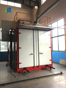 Línea de recubrimiento en polvo completamente automática para muebles de Metal de pintura en aerosol con horno de Gas y máquina reciprocadora - Product Image 5