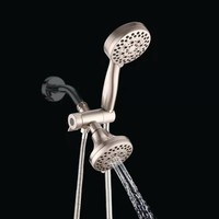 Ensemble de douche à main multifonctionnel en plastique, moderne et très demandé, avec pommeau de douche pluie de 4 pouces, accessoires de robinetterie de salle de bain