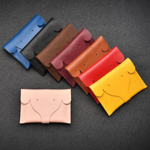 Porte-cartes portable en cuir PU recyclable, portefeuille universel pour cartes de crédit, élégant, en forme de dessin animé, pour femmes, avec compartiment pour billets et pièces, idéal comme cadeau - Product Image 3