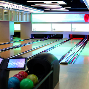 Venta al por mayor de fábrica: Kit de juego de bolos personalizable para uso comercial, máquina de bolos con 10 pines por pista y sistema de puntuación. - Product Image 1