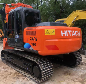 Excavadora hidráulica de cadenas Hitachi ZX120 usada, original, en buen estado y con apariencia limpia, en venta. - Product Image 2