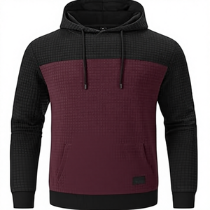 Sudaderas de Alta Calidad, Económicas, para Invierno, Ecológicas, Forradas, Tejido Jersey Waffle, Teñidas, 100% Poliéster, Estilo Urbano - Product Image 1