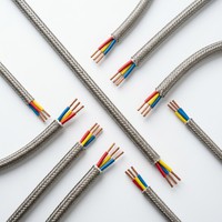 Kabel Daya 3 Inti Tembaga BBTRZ Fleksibel Tahan Api Berisolasi Mineral IEC 0.6/1kV untuk Bangunan dan Distribusi Tenaga