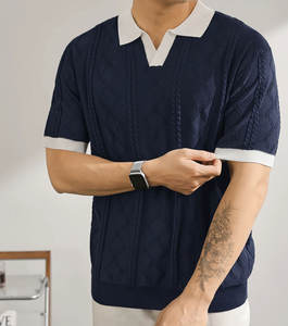 Possiamo personalizzare tutti i prodotti che stai cercando la POLO da <span class=keywords><strong>uomo</strong></span> di Design in bianco può essere personalizzata con vari pesi in tessuto - Product Image 4