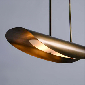 Factory Custom Iron Glass Pendant <b>Light</b> Modern LED <b>Dining</b> Room Chandelier Luxury Decorative Hanging Lamp for Hotel Restaurant - Product Image 6