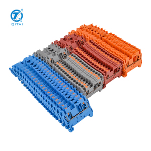 Bornes électriques QPT1.5 PT 500V 17.5A, bloc de bornes à montage sur rail DIN, <span class=keywords><strong>connexion</strong></span> de fils, bornier 16mm - Product Image 4