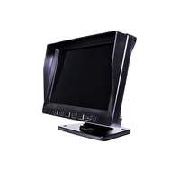 Cámara DVR Profesional para Camiones con Pantalla de 7 Pulgadas, 2 Entradas de Cámara, Visión Nocturna, Grabación en Bucle, Seguimiento en Tiempo Real, Grabador de Conducción