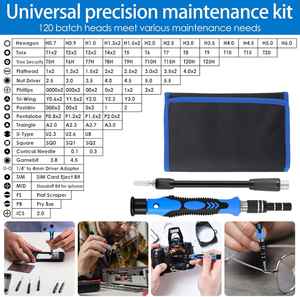 New 88 In1 Screwdriver Set Steel Handle DIY Precision Repair Tools for Electronics Smartphone Computer and Tablet Kits - Product Image 2