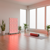 Panneau de luminothérapie rouge GLPE à 7 longueurs d'onde 630-1060nm, dispositif LED PBM proche infrarouge pour clinique de réadaptation, logo personnalisé OEM
