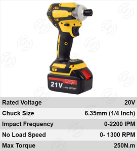 Sans brosse sans fil 4 en 1 valise couleur jaune chantier puissant ensemble d'outils clé électrique <span class=keywords><strong>perceuse</strong></span> meuleuse d'angle marteau ensemble d'outils électriques - Product Image 5