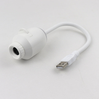 Proyector LED USB 2 en 1 con Luz Nocturna Suave, Lámpara de Proyección Portátil de ABS para Interiores de Auto, Cielo Estrellado, Luna, Saturno