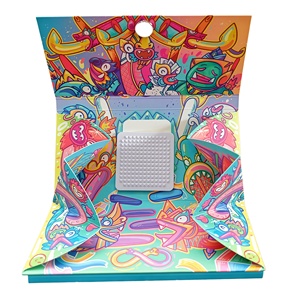 Papel de Liar Slim Jim de Combustión Lenta Sin Colorantes, 32 Papeles NATURALES y Boquillas + Grinder de 8 Bandejas, Calidad Premium - Product Image 5