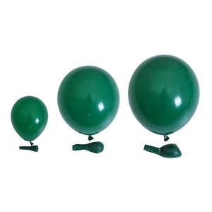 Globos Redondos de Látex Verde Oscuro de 12 Pulgadas para Fiestas y Eventos - Product Image 2