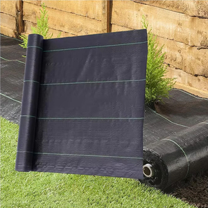 Toile tissée pour aménagement paysager, couverture rigide pour <span class=keywords><strong>piscine</strong></span> <span class=keywords><strong>hors</strong></span> <span class=keywords><strong>sol</strong></span>, tapis anti-herbe en PP, rouleau de contrôle des adventices - Product Image 2