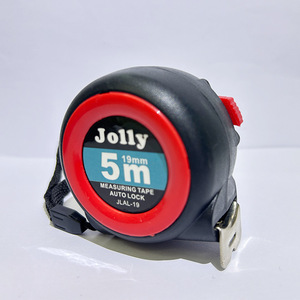ตลับเมตรจอลลี่ 5 เมตร แบบล็อคอัตโนมัติ ใบมีดเหล็ก สำหรับงานก่อสร้างและงาน DIY - Product Image 3