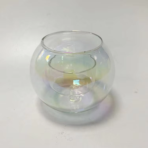 <span class=keywords><strong>Chandelier</strong></span> en verre perlé personnalisé avec fleur bougeoir pour la décoration de la maison décoration de mariage - Product Image 4