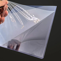 Protège-documents en PVC semi-rigide transparent 9x12, pochettes en plastique rigide pour photos, affiches, documents et impressions