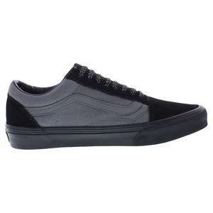 Chaussures de skate unisexes Old Skool à lacets réfléchissantes Pop Black Pewter - Product Image 2