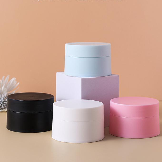 White PET Wide Mouth Plastic Jars