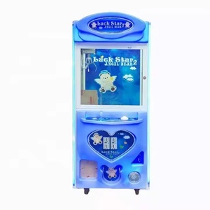 Máquina de Entretenimiento Infantil Operada con Monedas: Máquina de Muñecas Sorpresa con Grúa Metálica y Funciones de Boxeo, Máquina de Juego para Salón de Monedas - Product Image 1