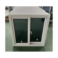 Fenêtres et portes coulissantes en PVC à double vitrage, résistantes aux intempéries, profilés UPVC, pour les Bahamas