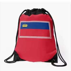 Bolsa con Cordón Personalizada - Mochila de Nailon con Banderas de Todos los Países |   Bolsas Promocionales Ecológicas para Juegos Deportivos y Regalos - Product Image 4