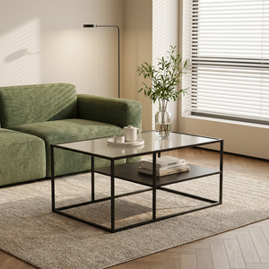 Modern Steel Center <strong>Table</strong> Movable Nesting <strong>Side</strong> <strong>Table</strong> <strong>Storage</strong> for Sofa Living Room Small Coffee <strong>Table</strong> Direct From Factory - Product Image 3