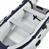 Bateau d'assaut pliable anti-collision, bateau gonflable en PVC, bateau rapide pour la pêche
