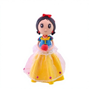 Kit de Matériel DIY Ultra-Léger pour Enfants : Pâte à Modeler Colorée Thème Princesse Anime et Dessin Animé - Product Image 1